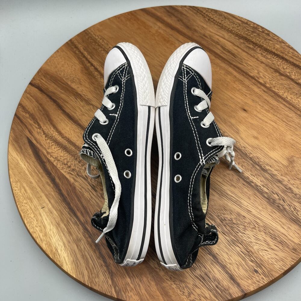 Converse Shoreline Shoes Junior Size 5 Black Skate School Comfort Casual Sneaker - Picture 6 of 8
